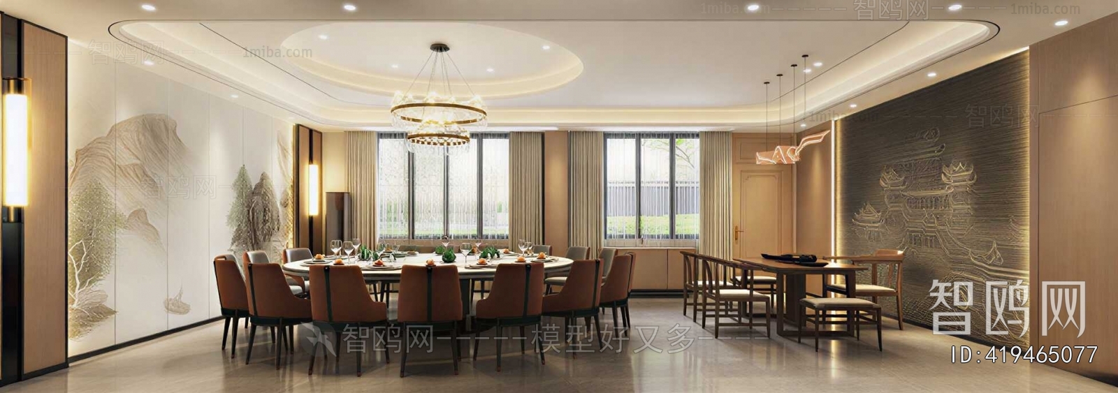 New Chinese Style Restaurant Box