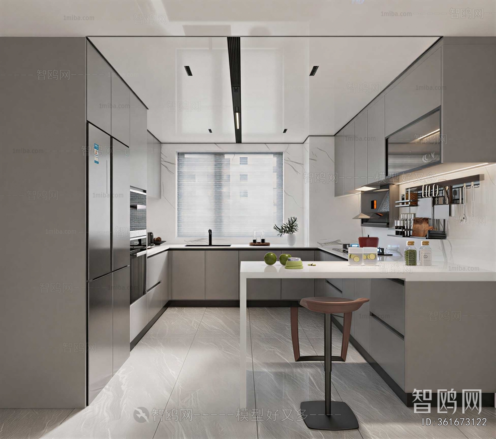 Modern Open Kitchen