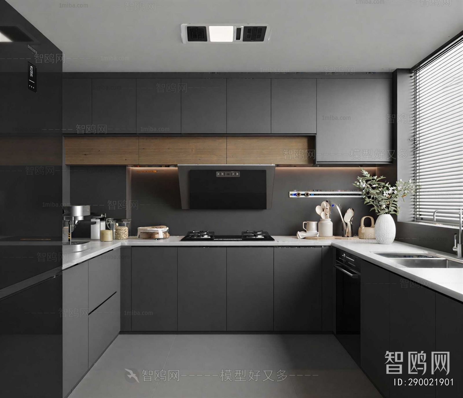 Modern The Kitchen
