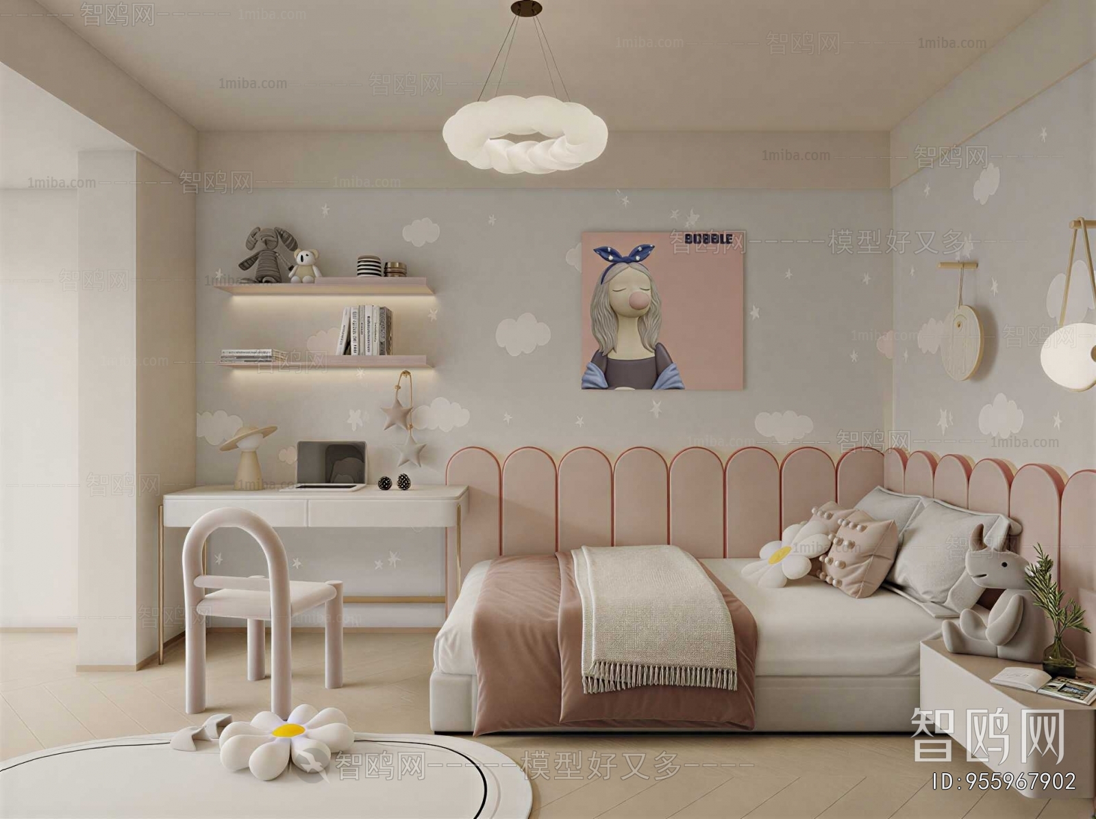 Modern Girl's Room Daughter's Room