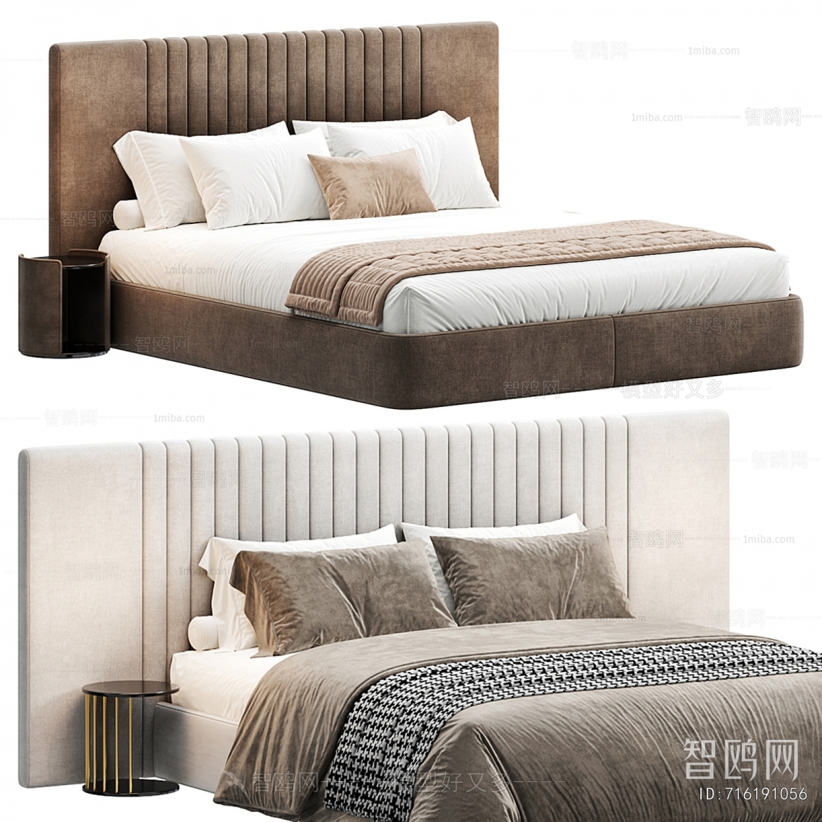 Modern Double Bed