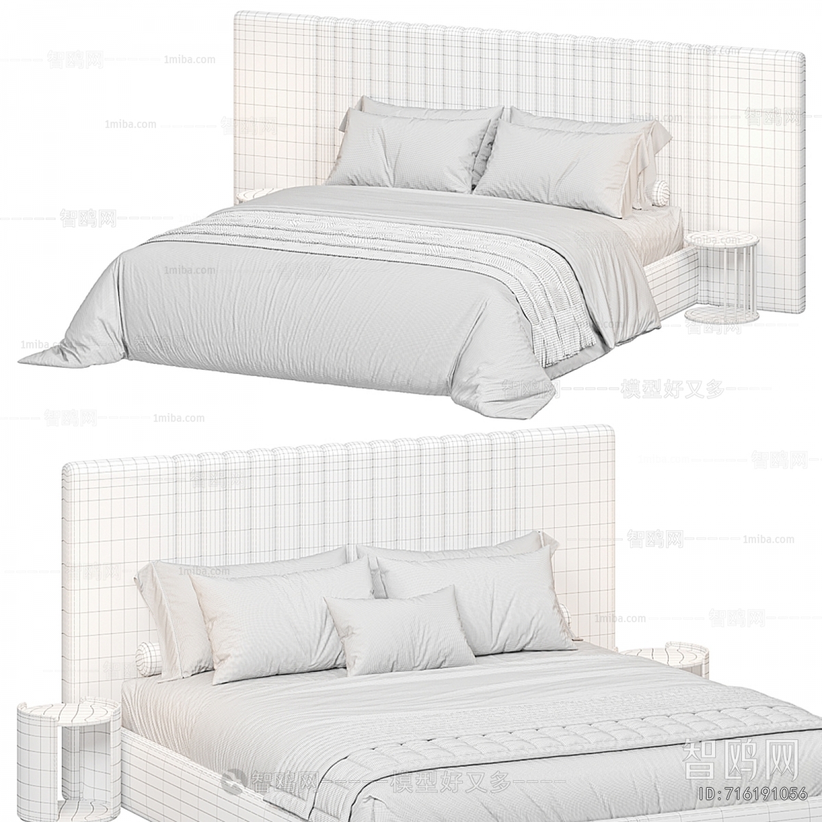 Modern Double Bed