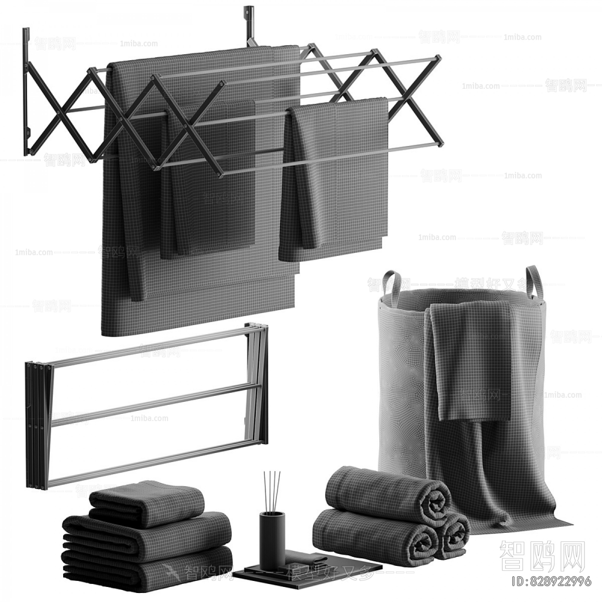 Modern Bathroom Rack