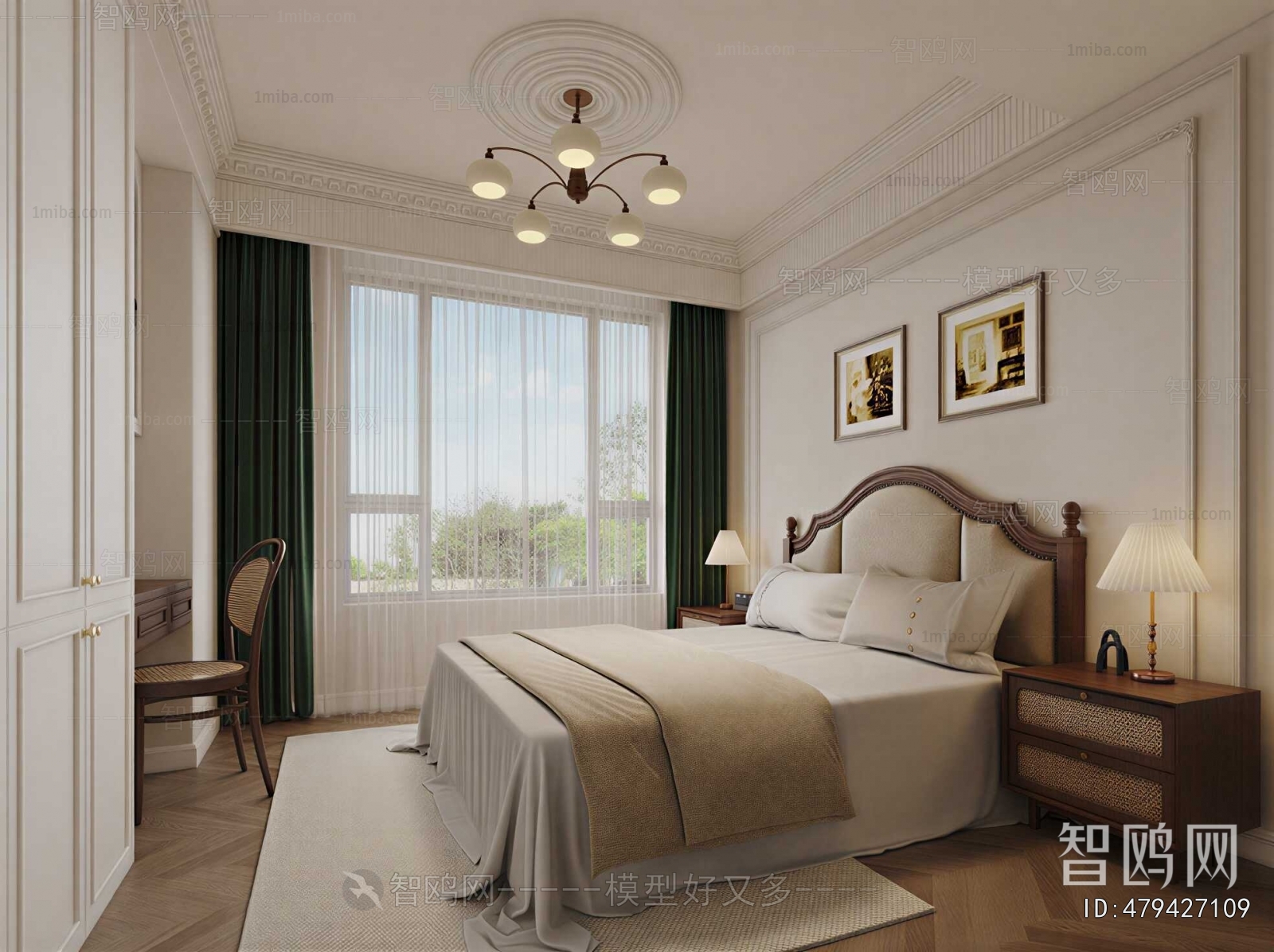 American Style Bedroom