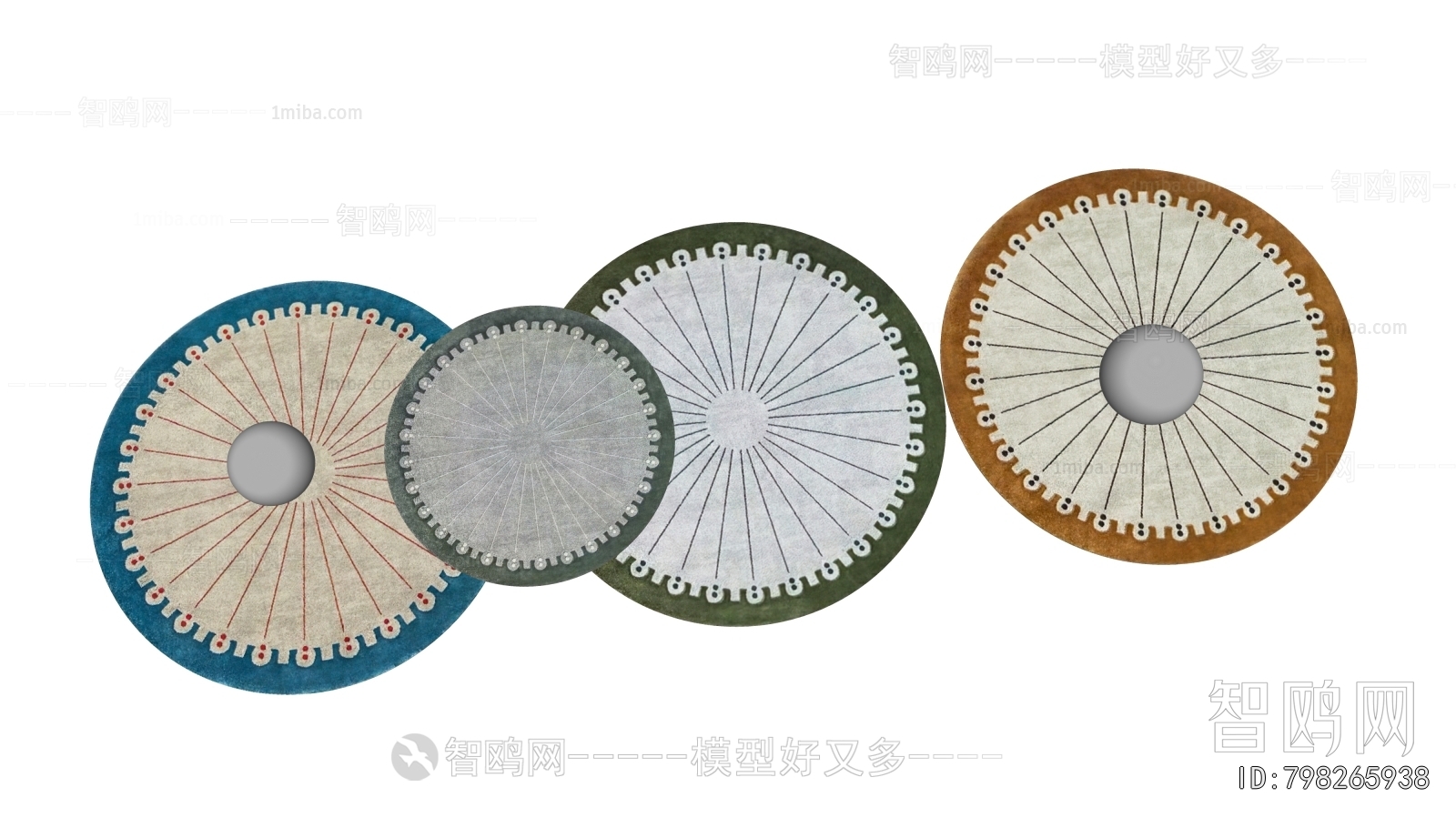 Modern Circular Carpet