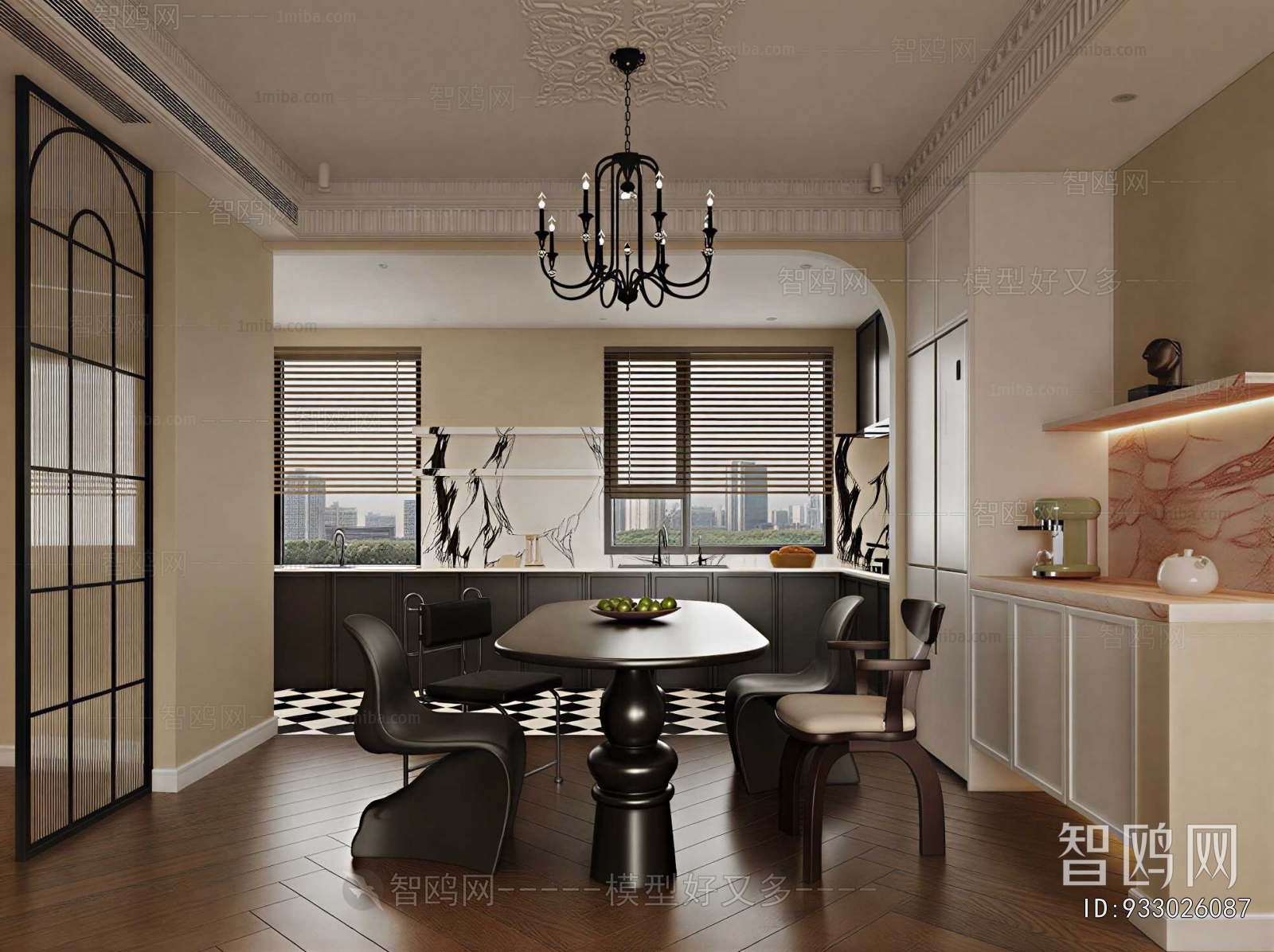 French Style Dining Room