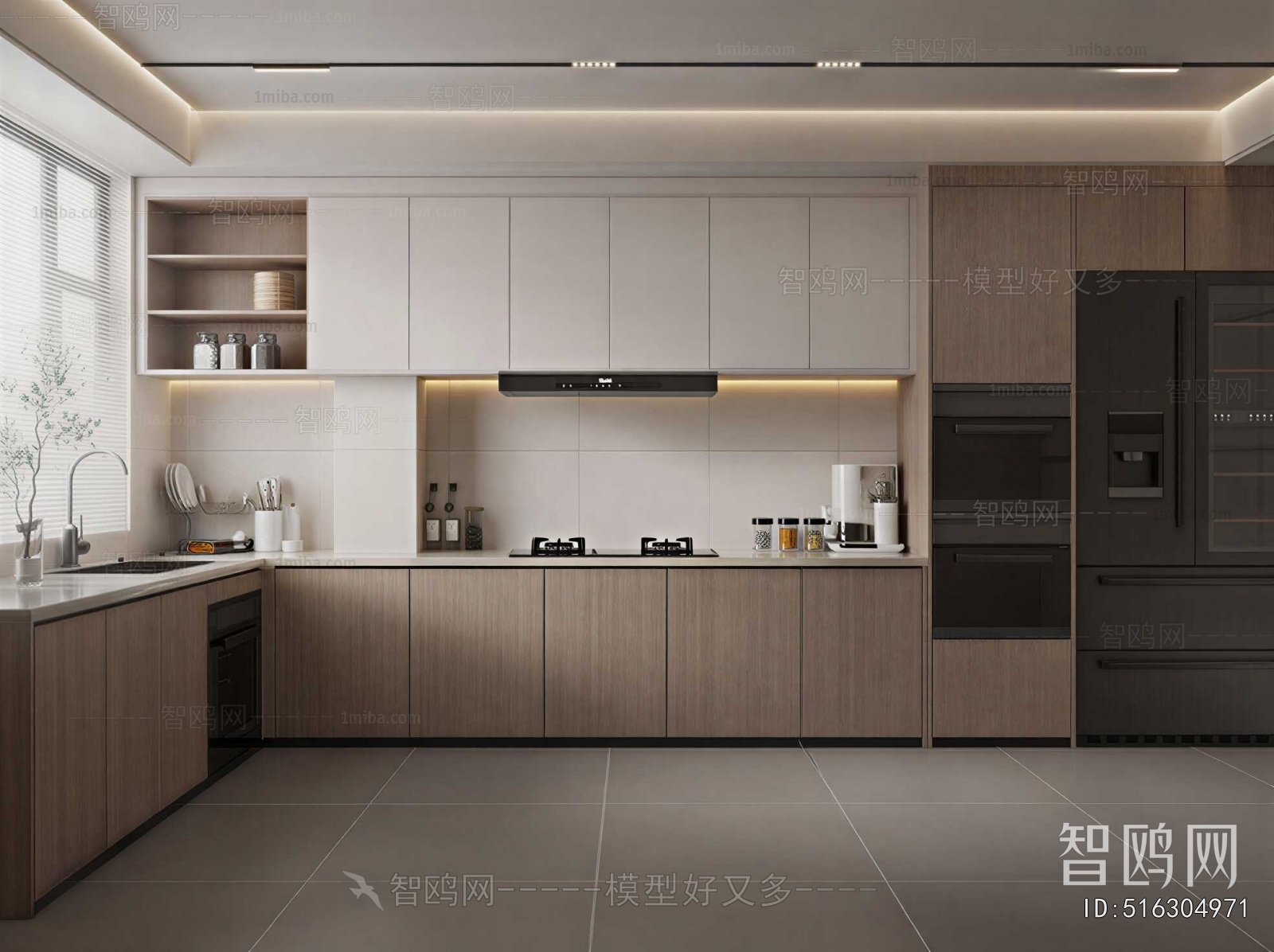 Modern The Kitchen