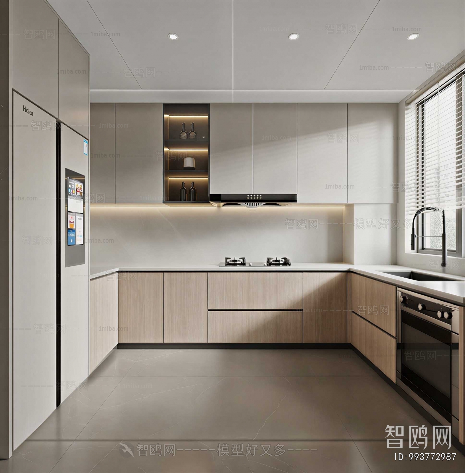 Modern The Kitchen