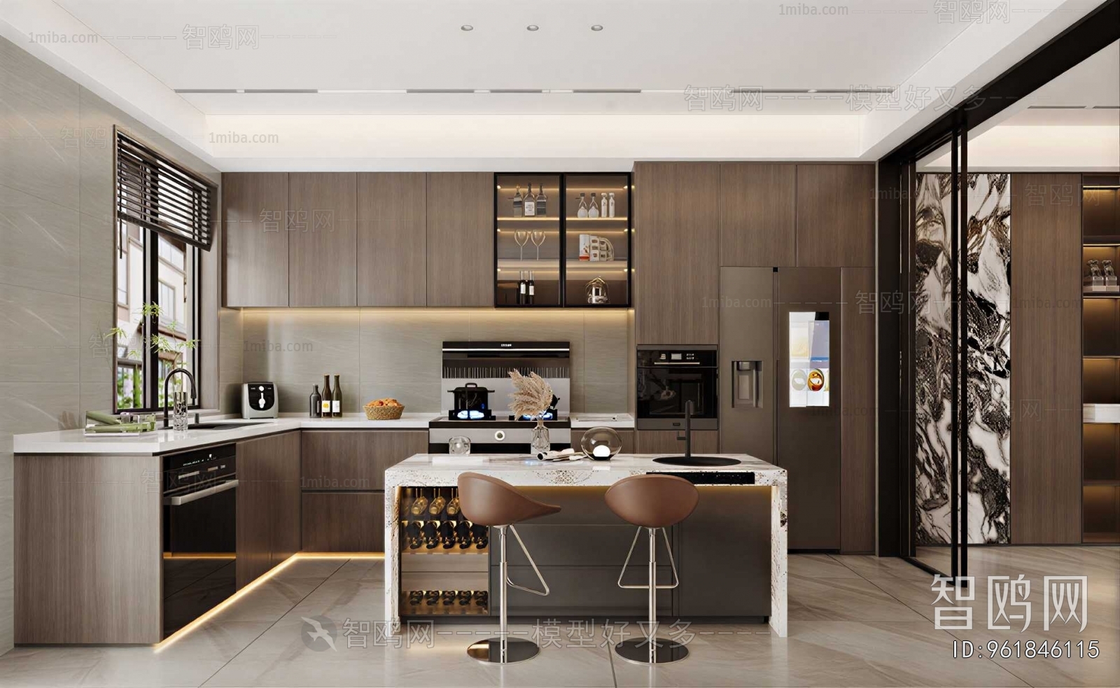Modern The Kitchen