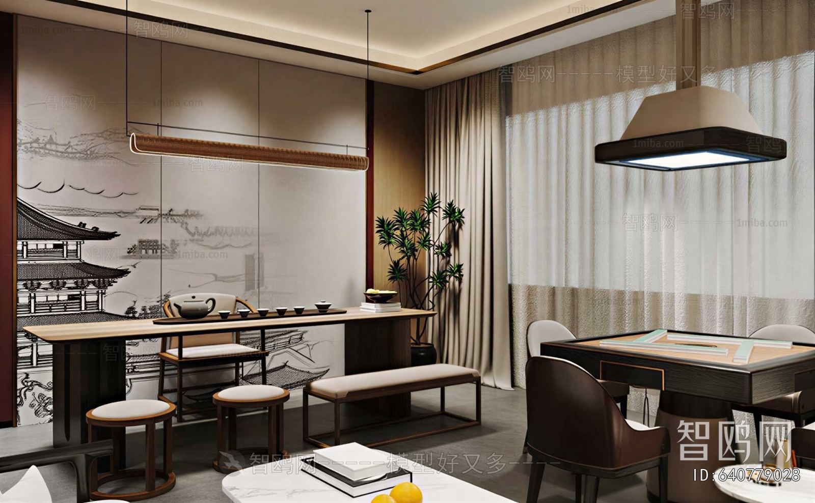 New Chinese Style Tea House