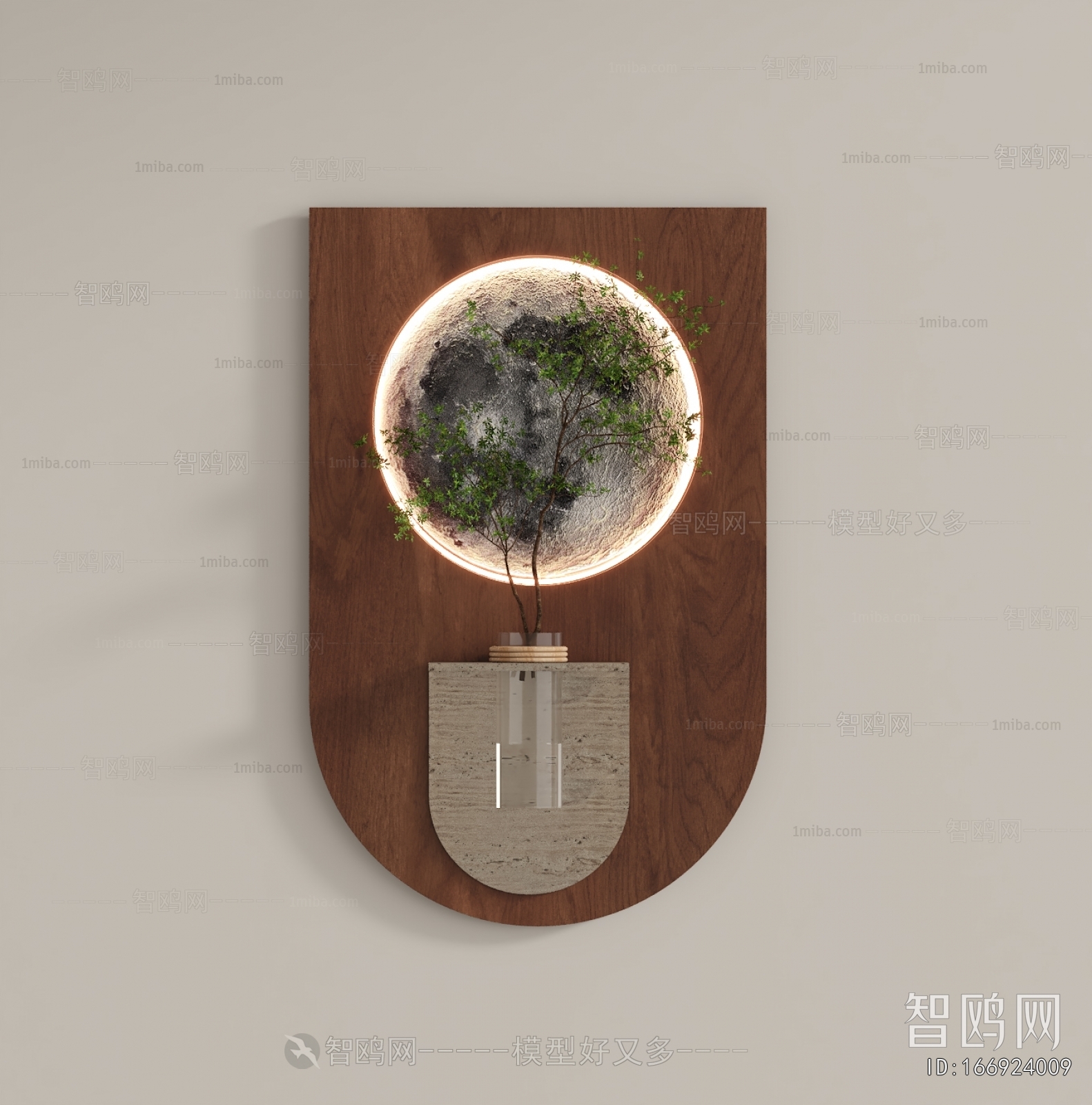Wabi-sabi Style Wall Decoration