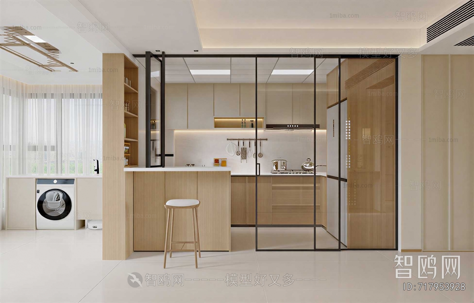 Modern The Kitchen