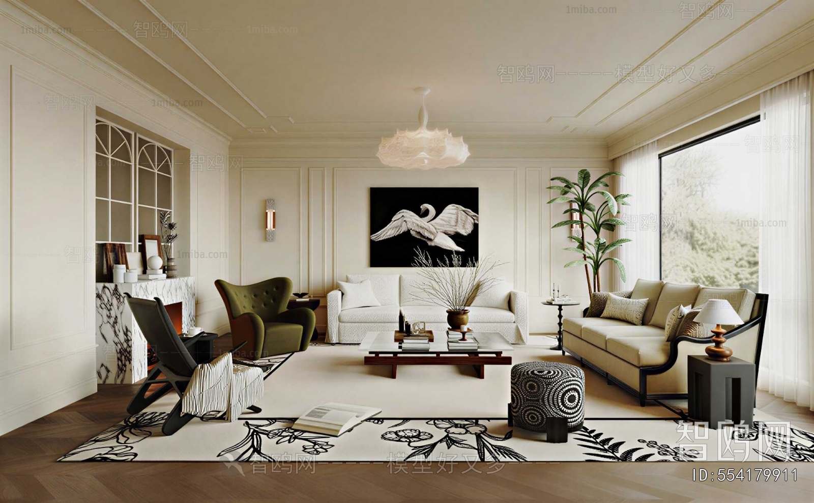 French Style A Living Room