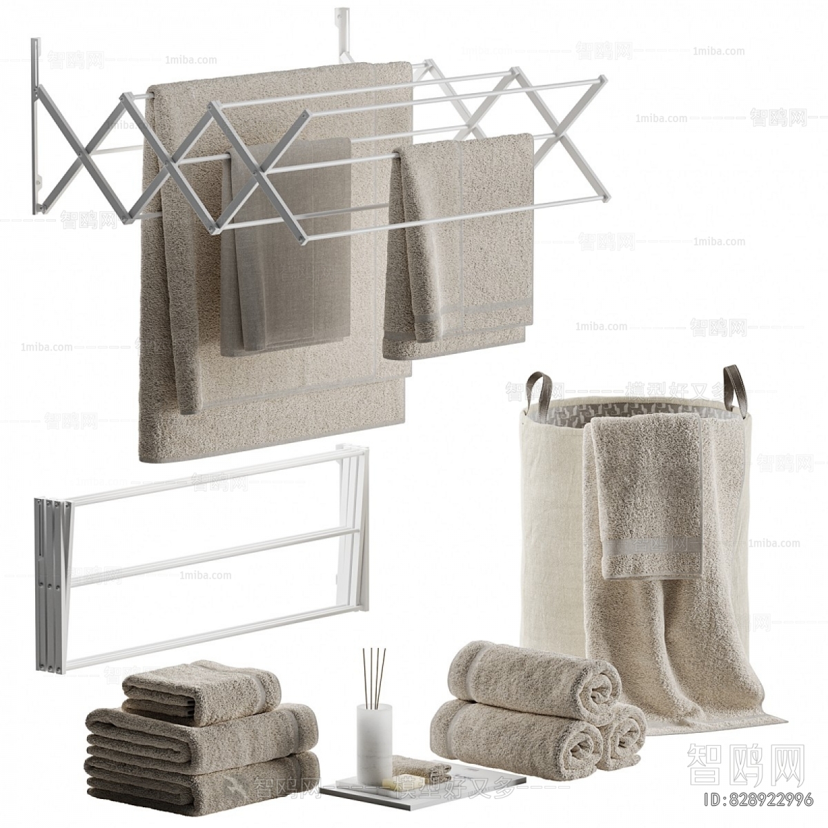 Modern Bathroom Rack