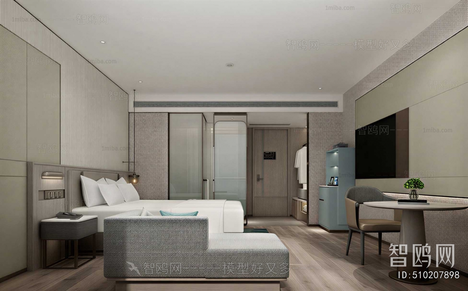 Modern Guest Room