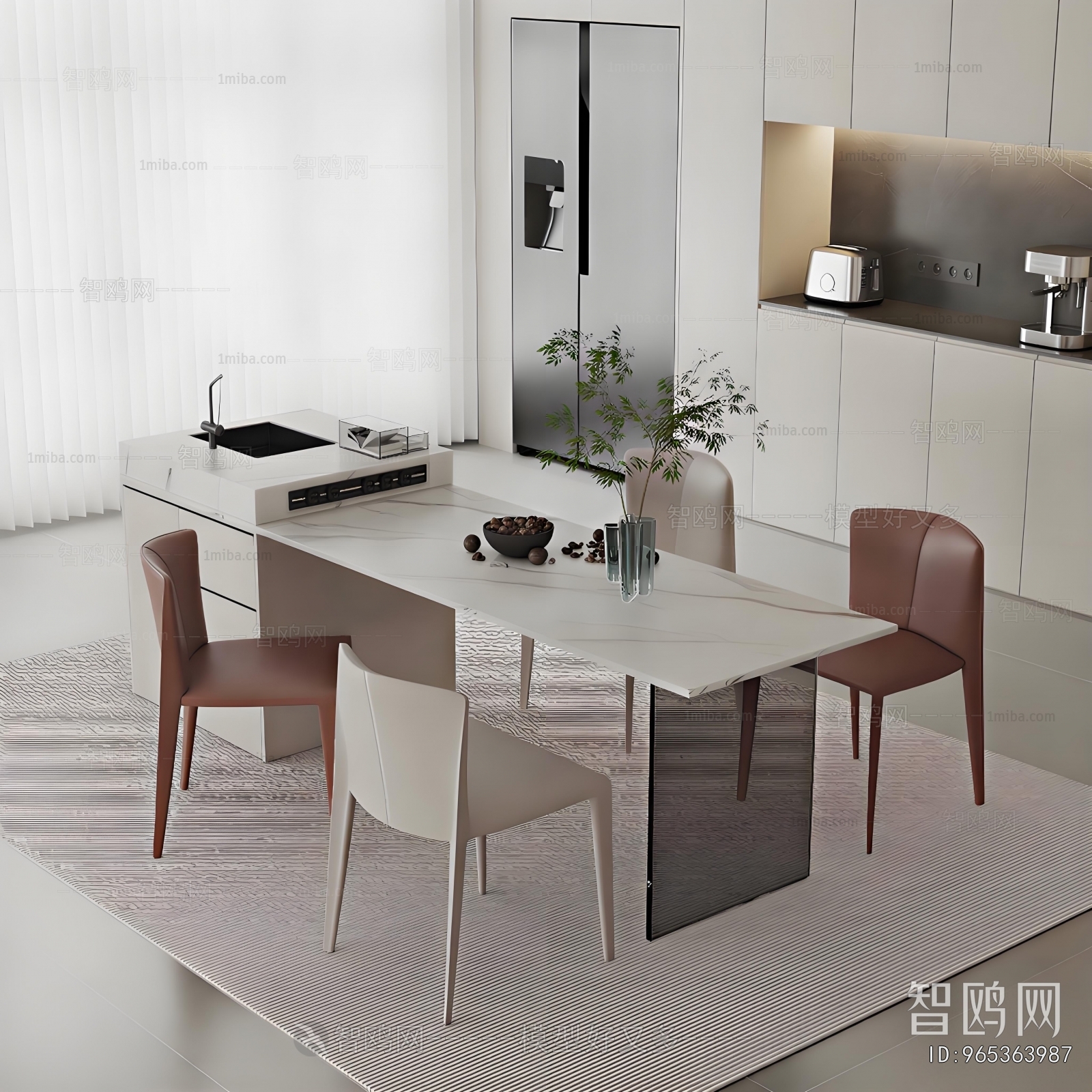 Modern Dining Table And Chairs