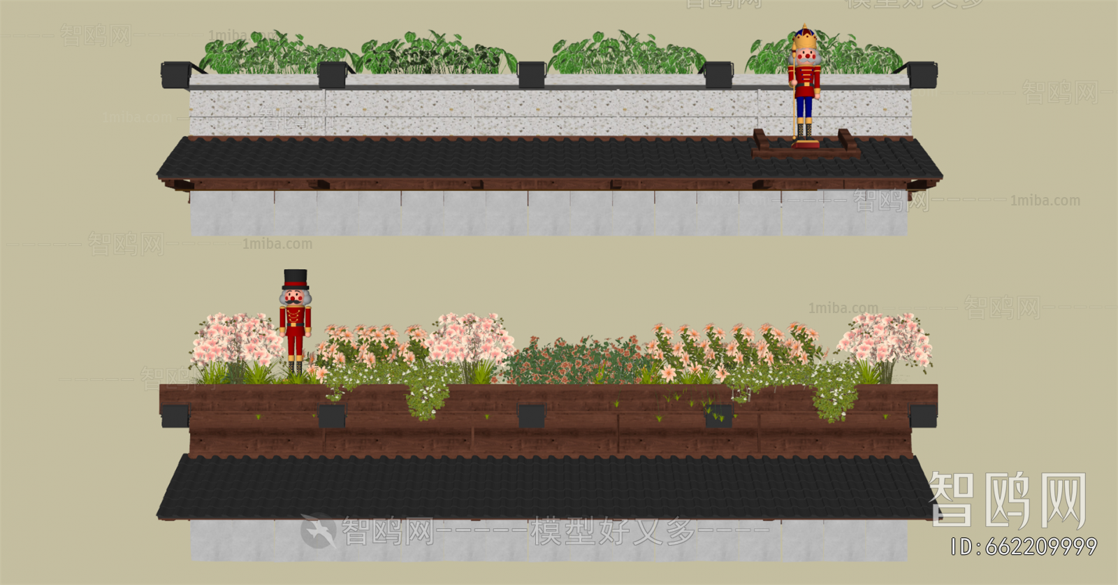 New Chinese Style Facade Element