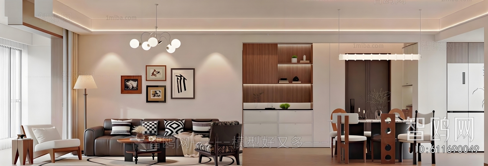 American Style A Living Room