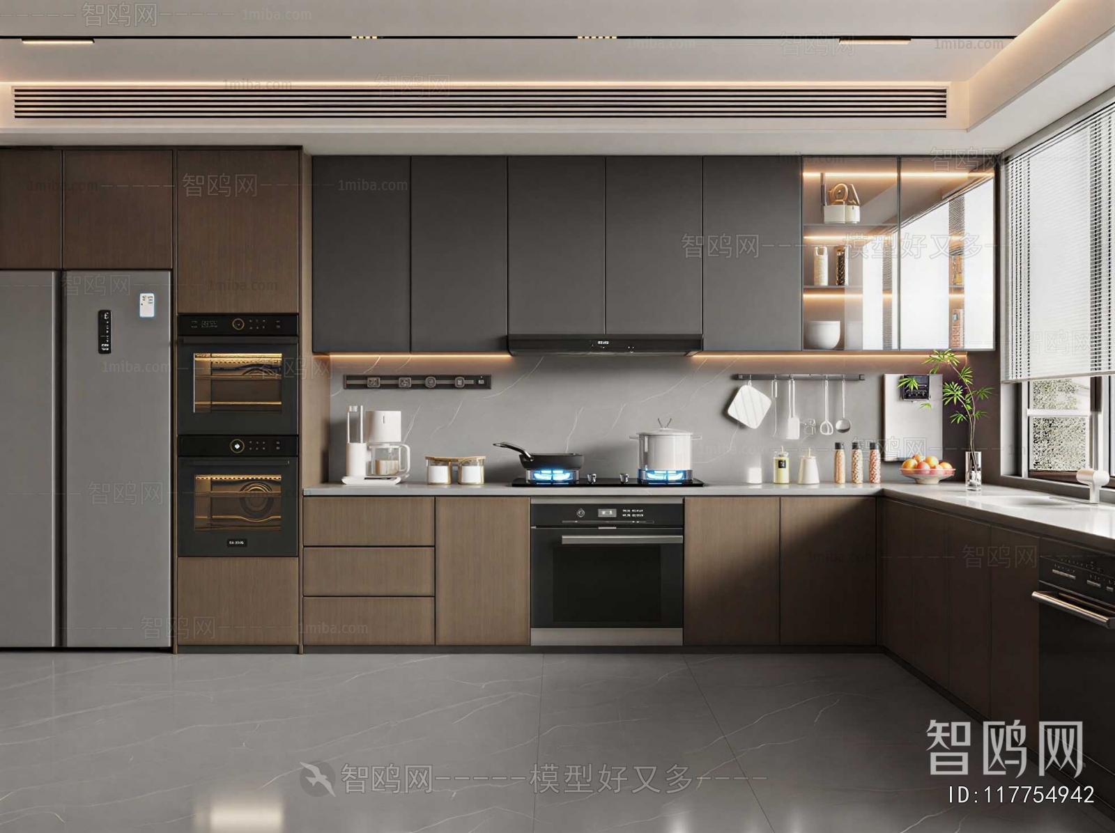 Modern The Kitchen