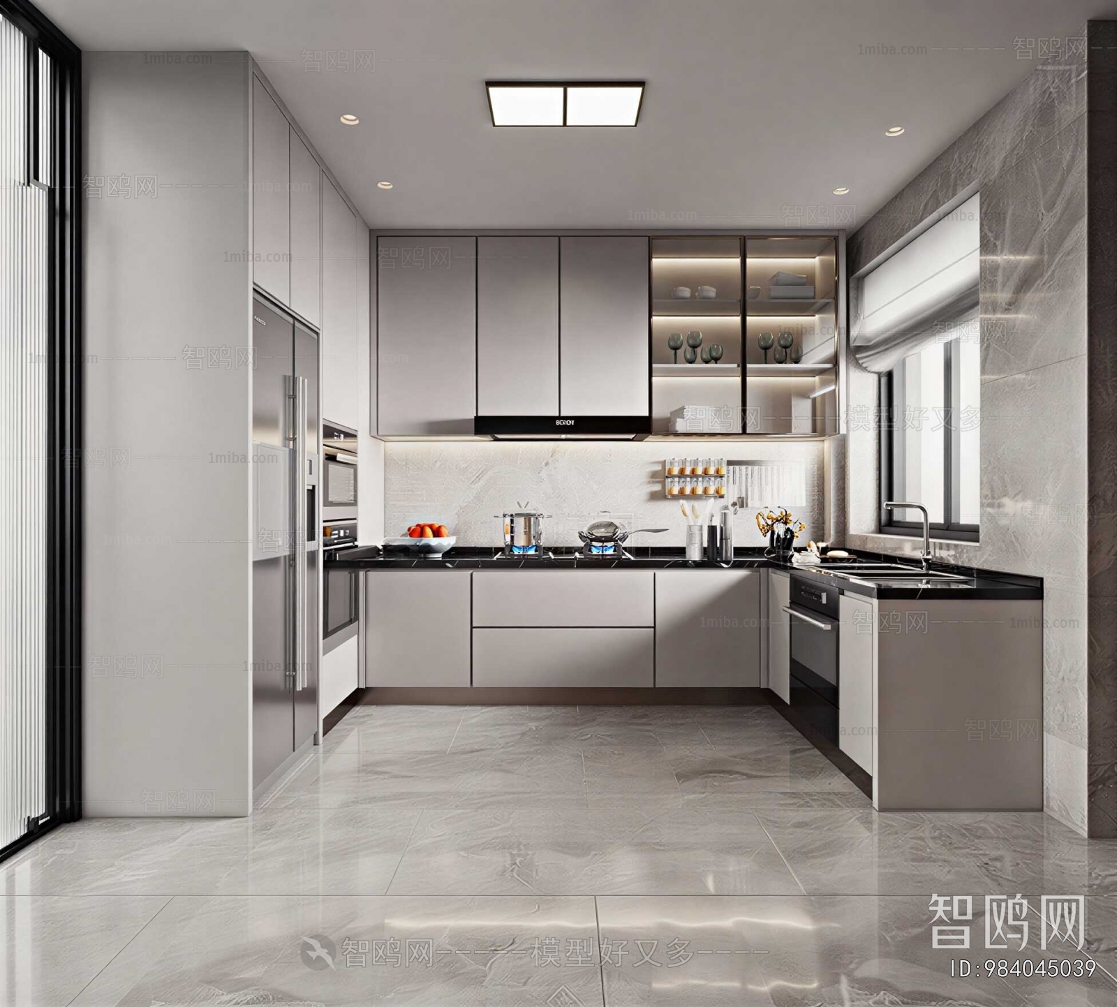 Modern The Kitchen
