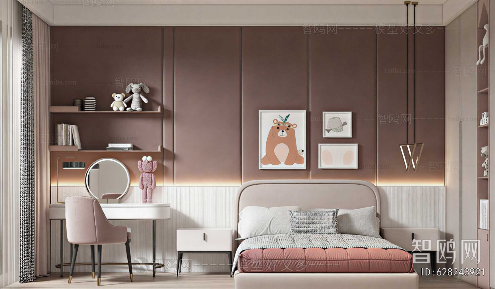 Modern Girl's Room Daughter's Room