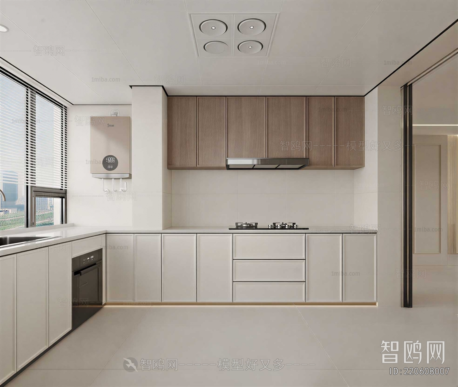 Modern The Kitchen
