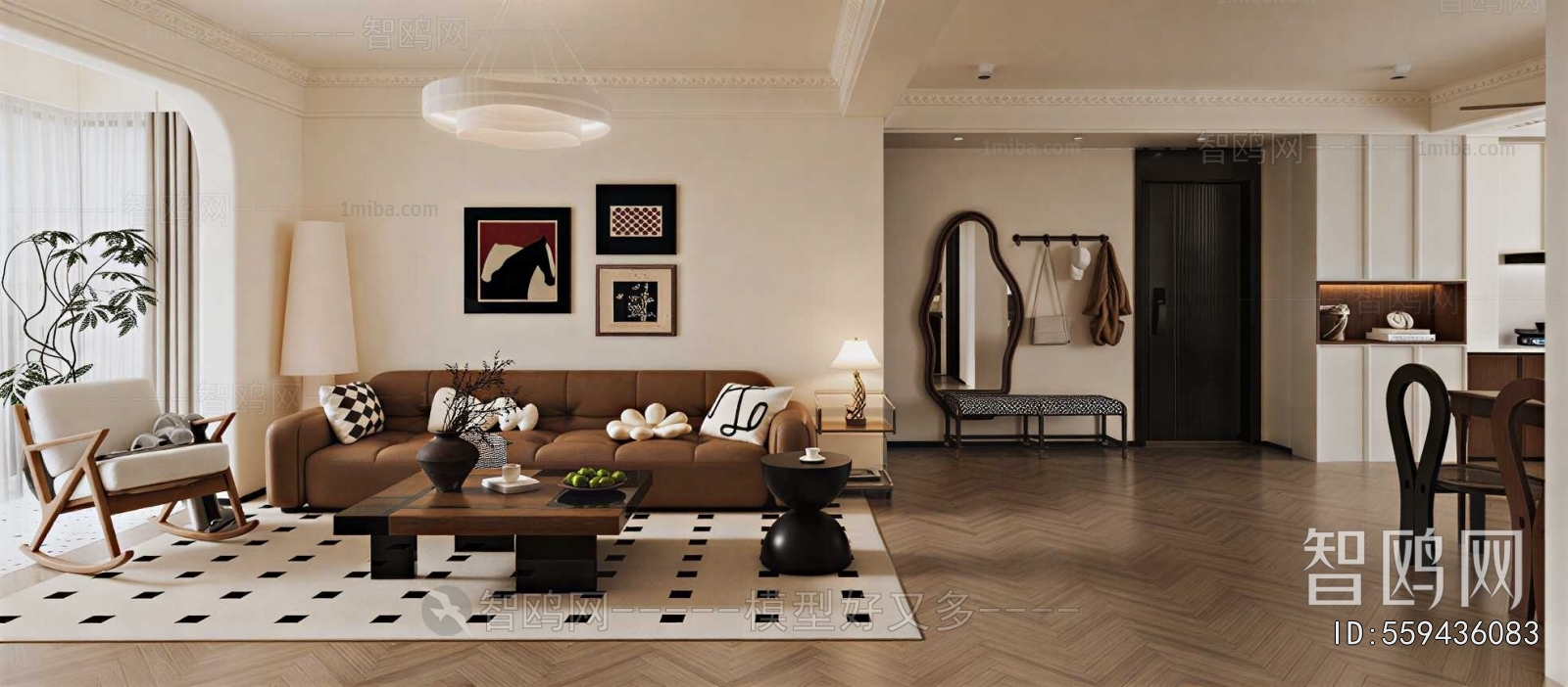 French Style A Living Room