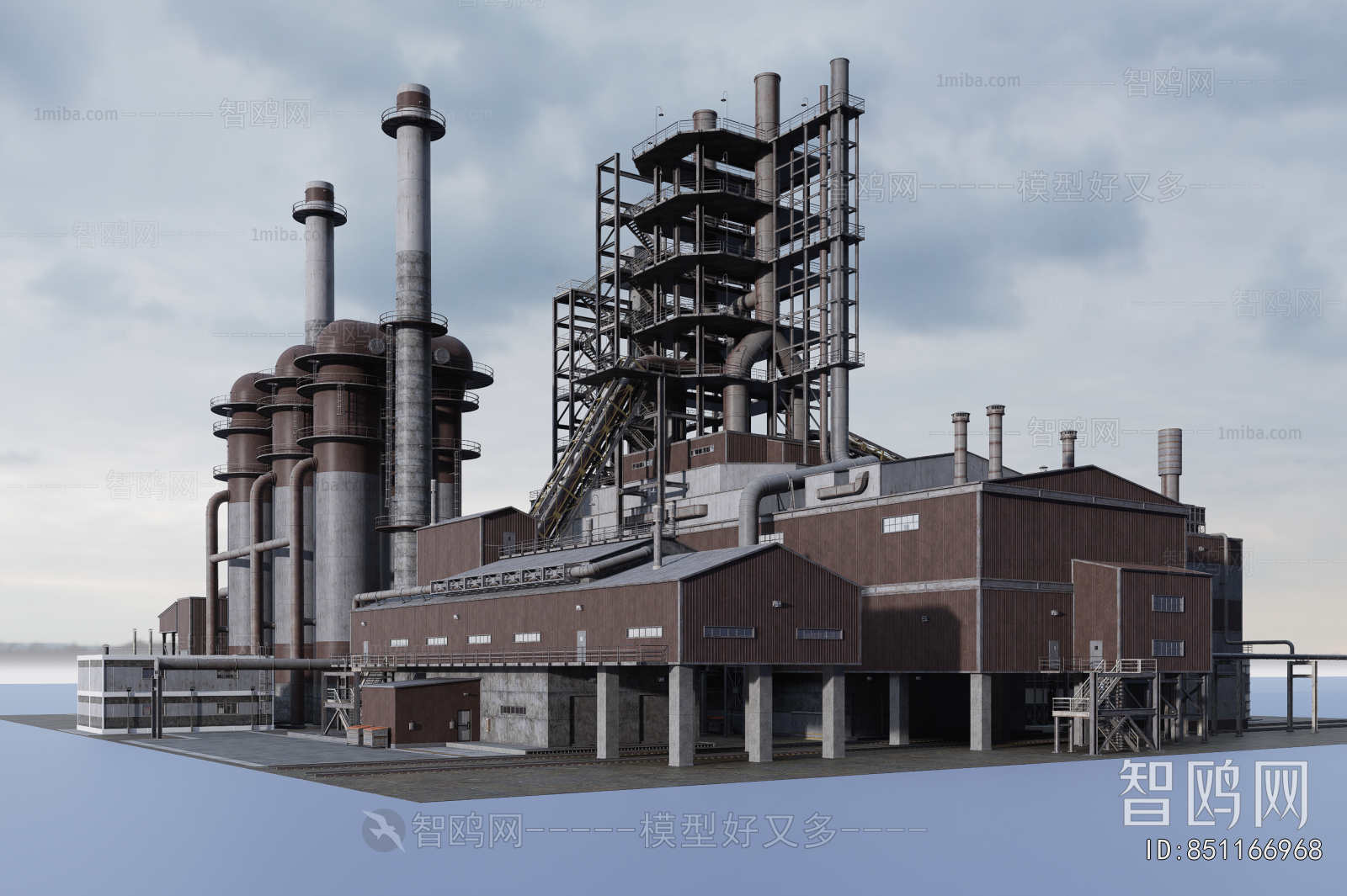 Modern Industrial Building