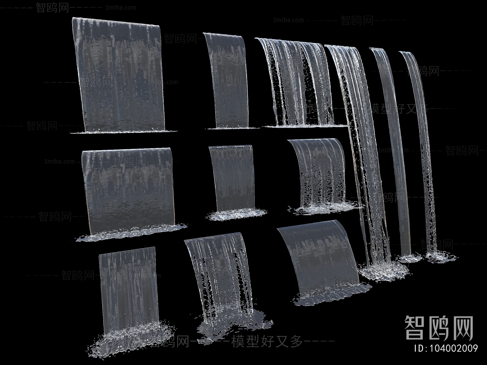 Modern Rockery Waterscape