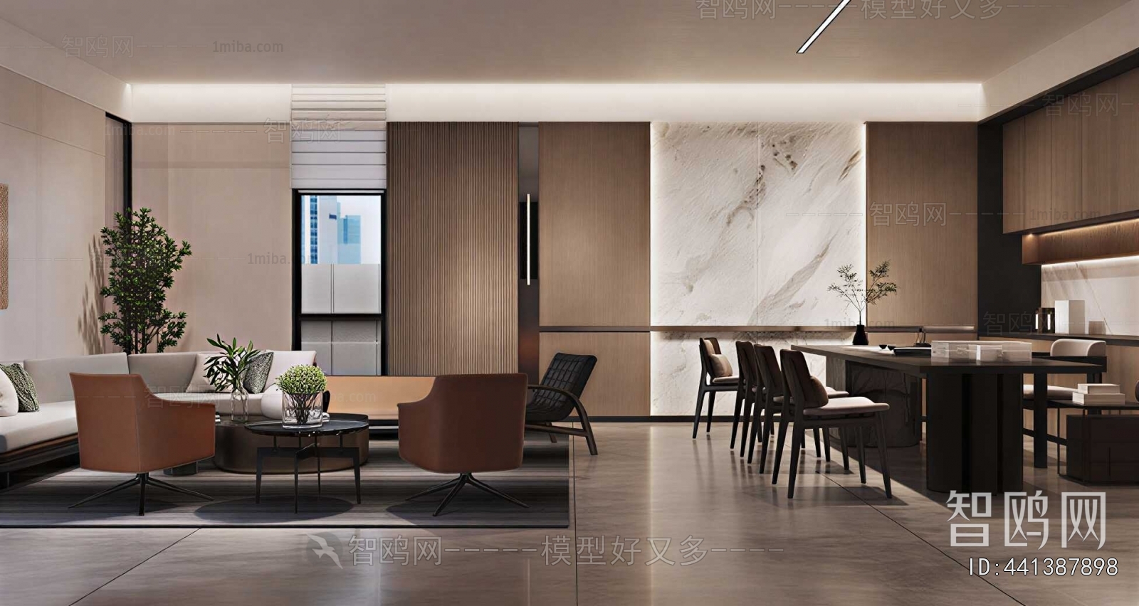 Modern Reception Room