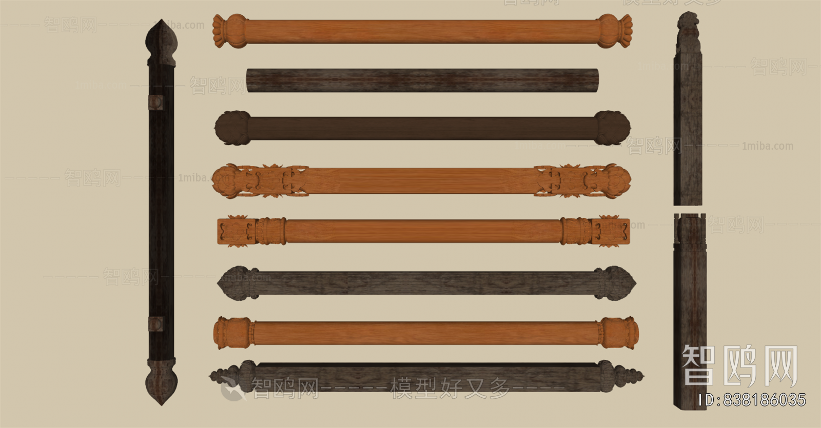 Chinese Style Column