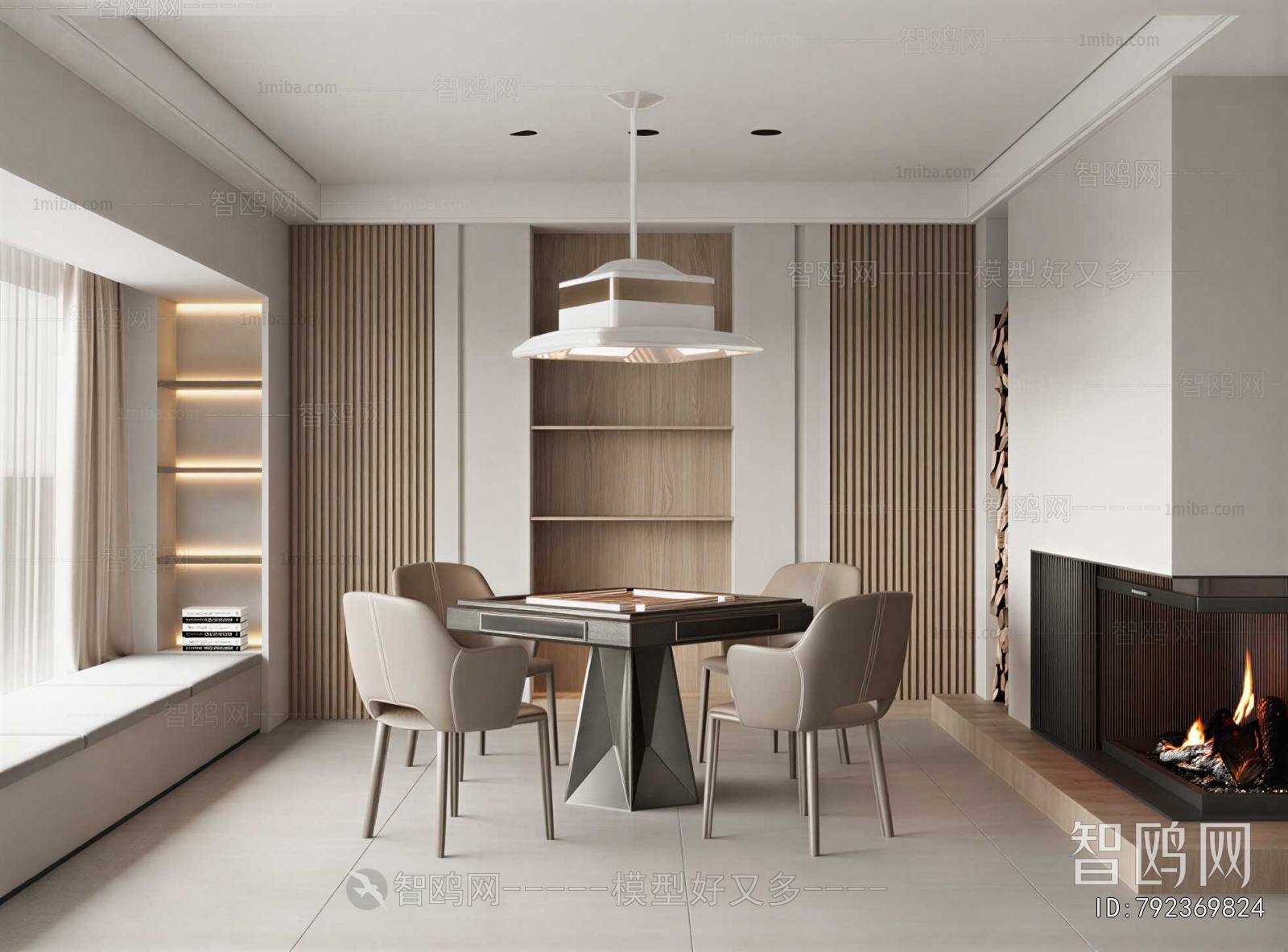 Modern Chess And Card Room