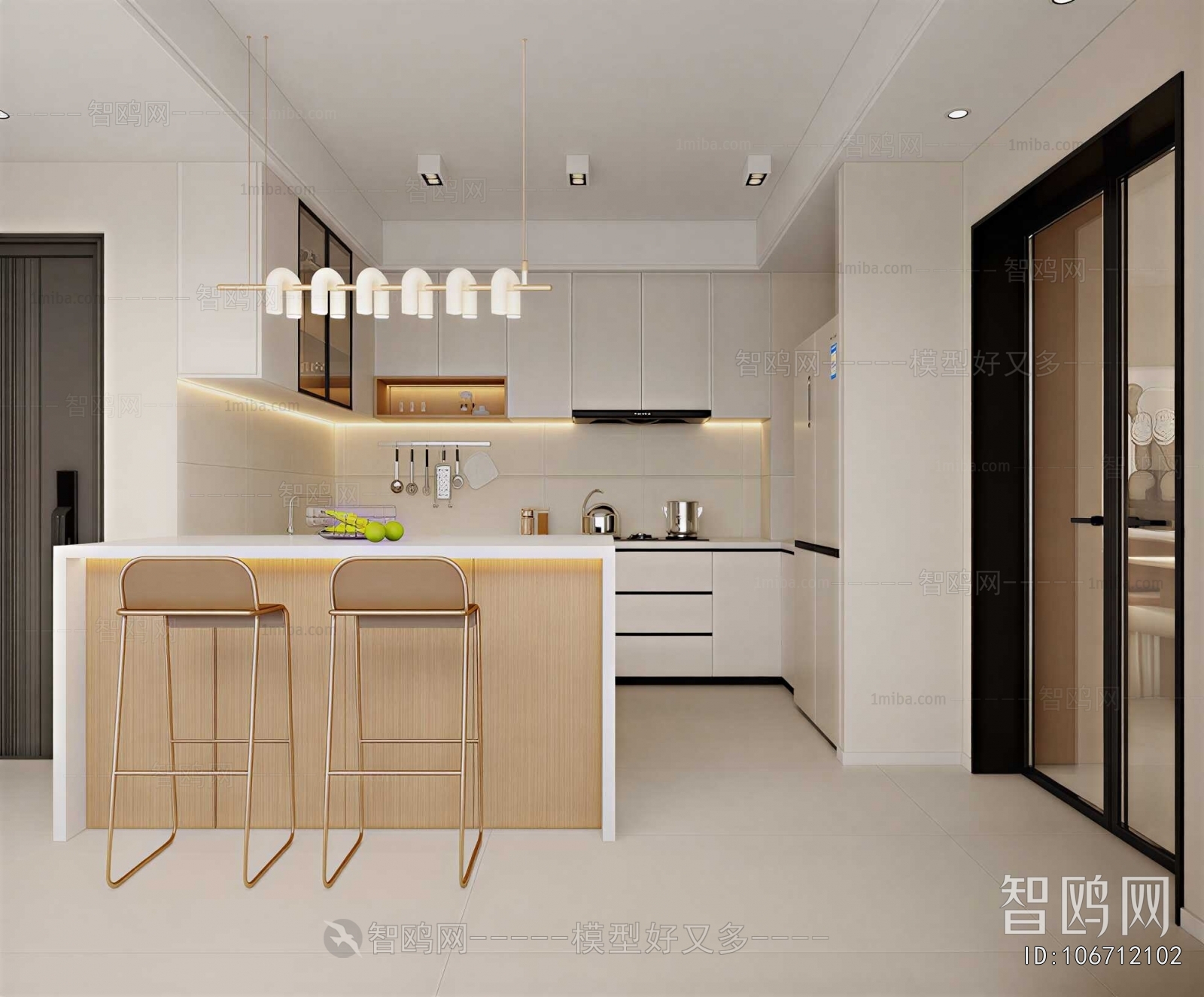 Modern Open Kitchen