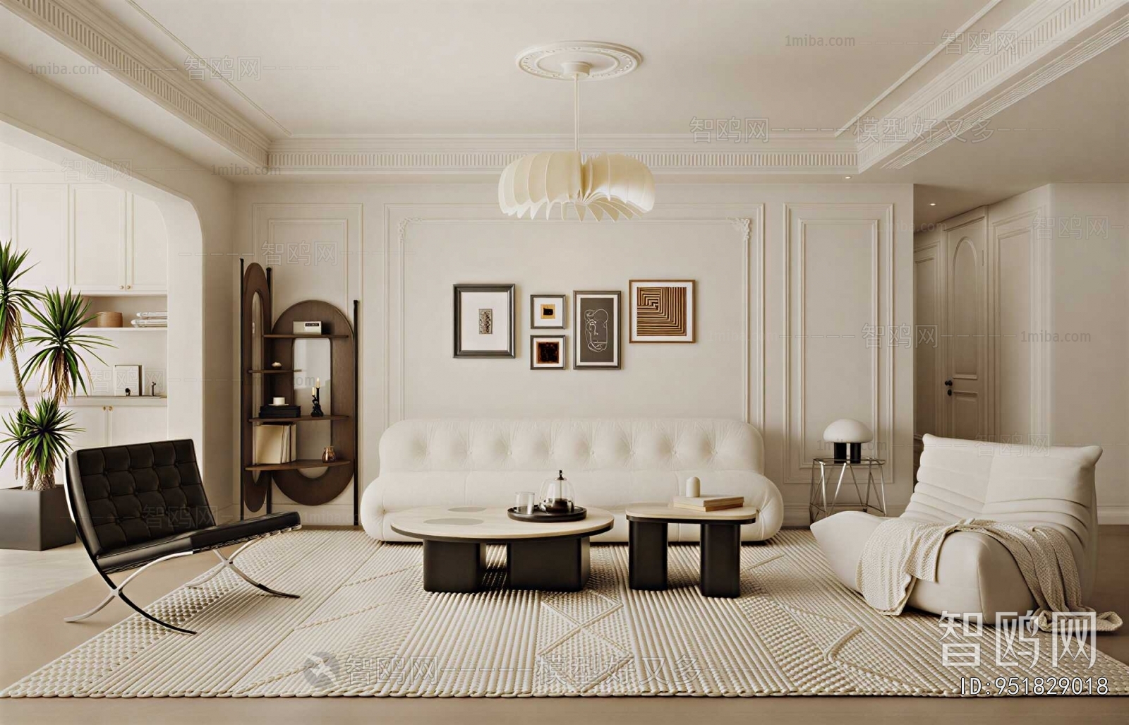 French Style A Living Room