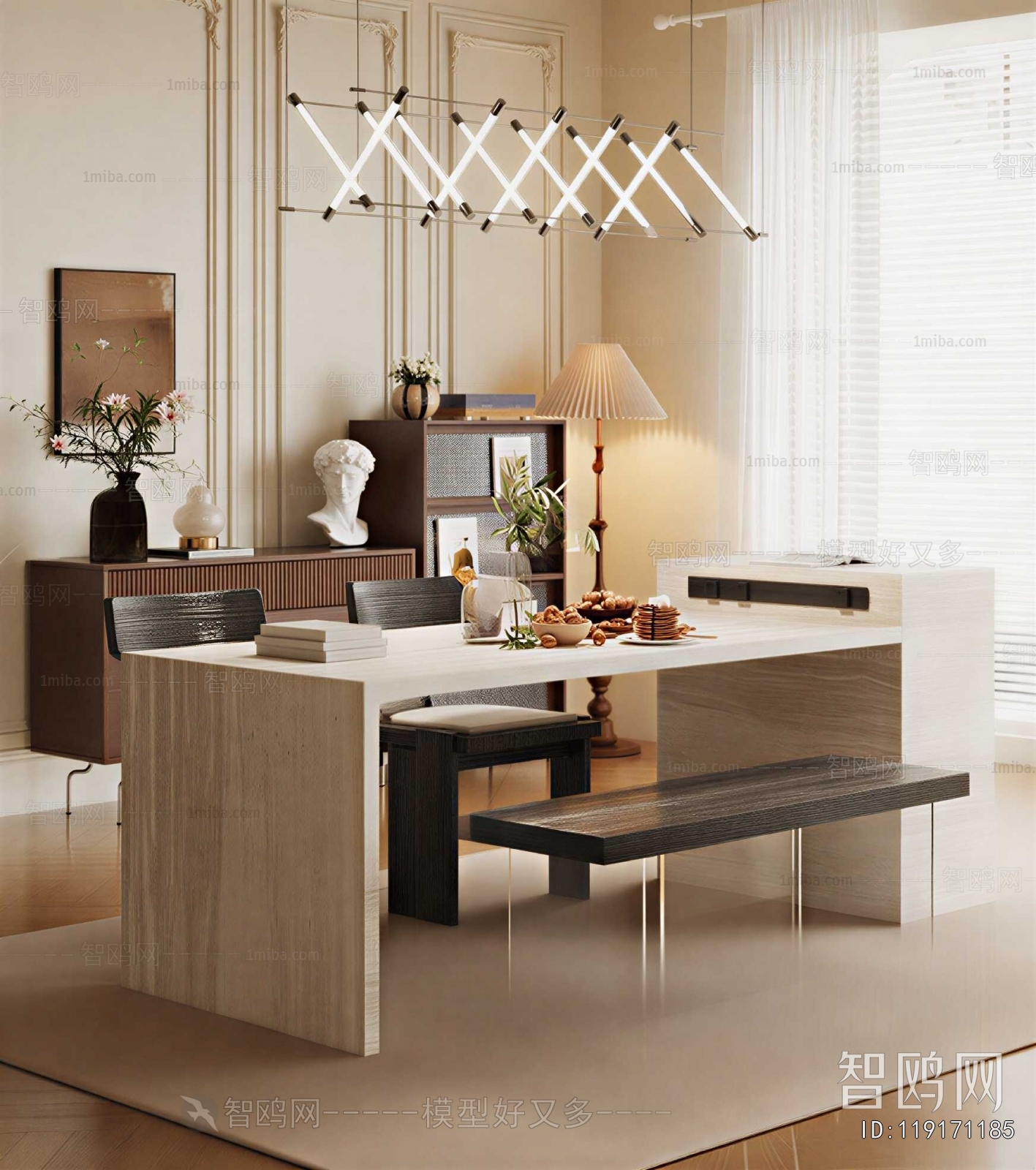 French Style Dining Table And Chairs