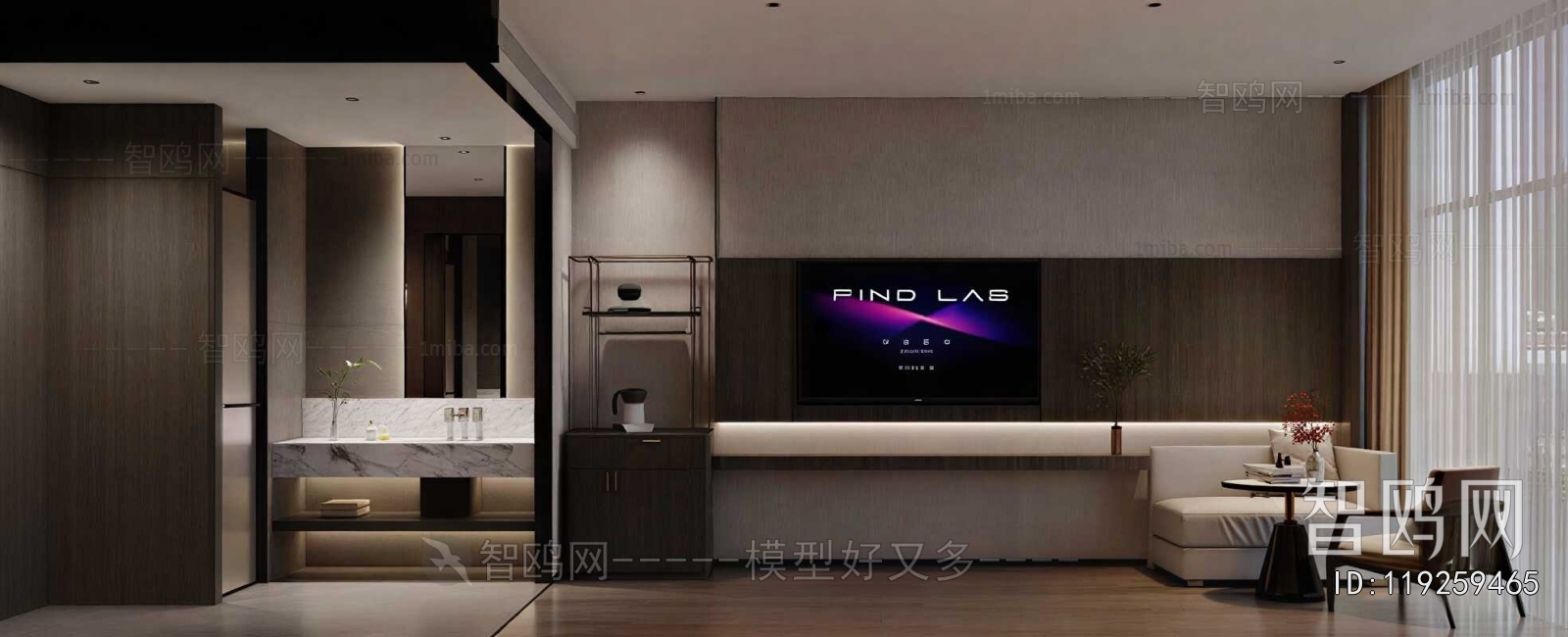 New Chinese Style Guest Room