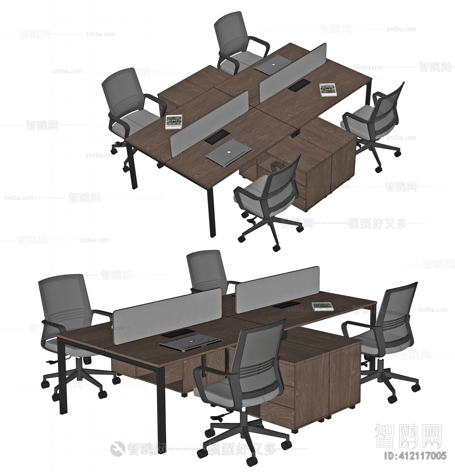Modern Office Desk And Chair