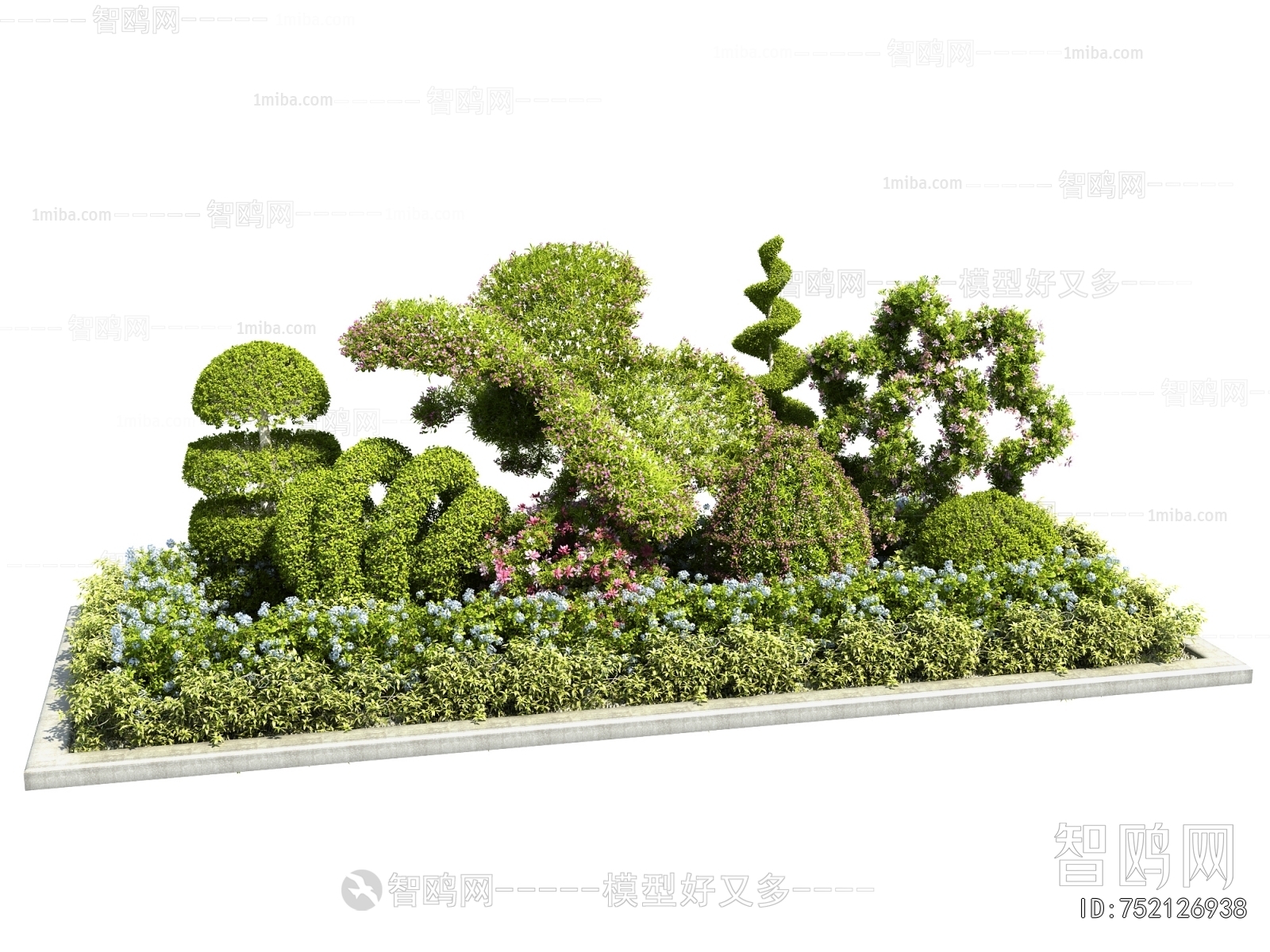 Modern Shrubbery