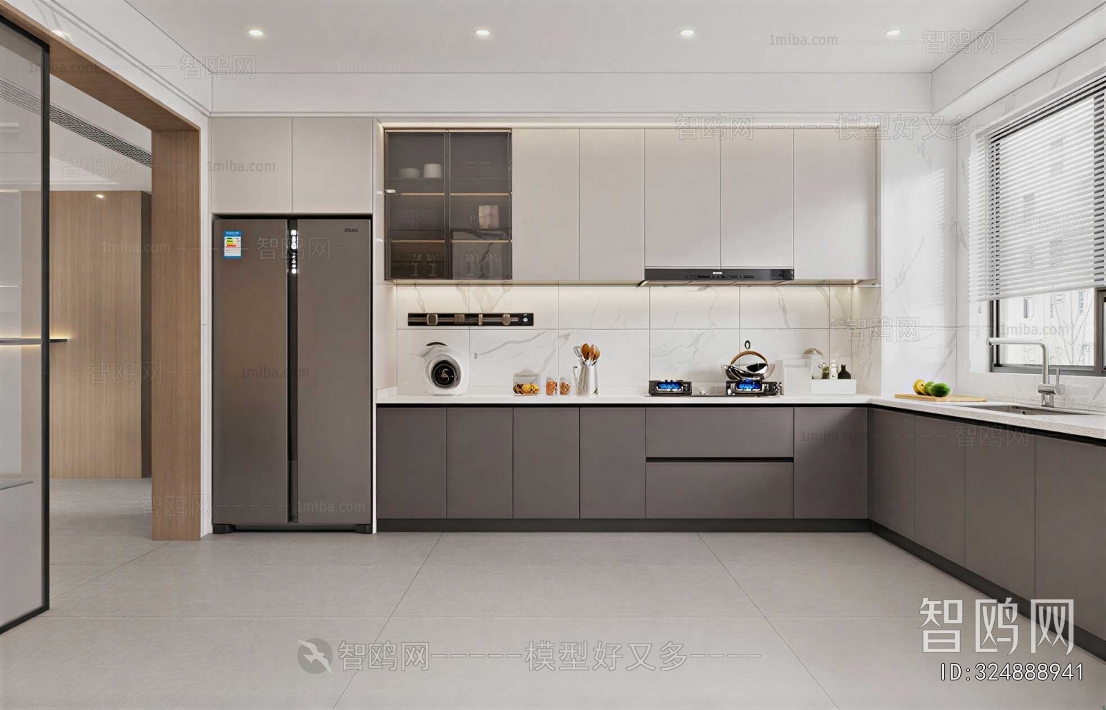 Modern The Kitchen