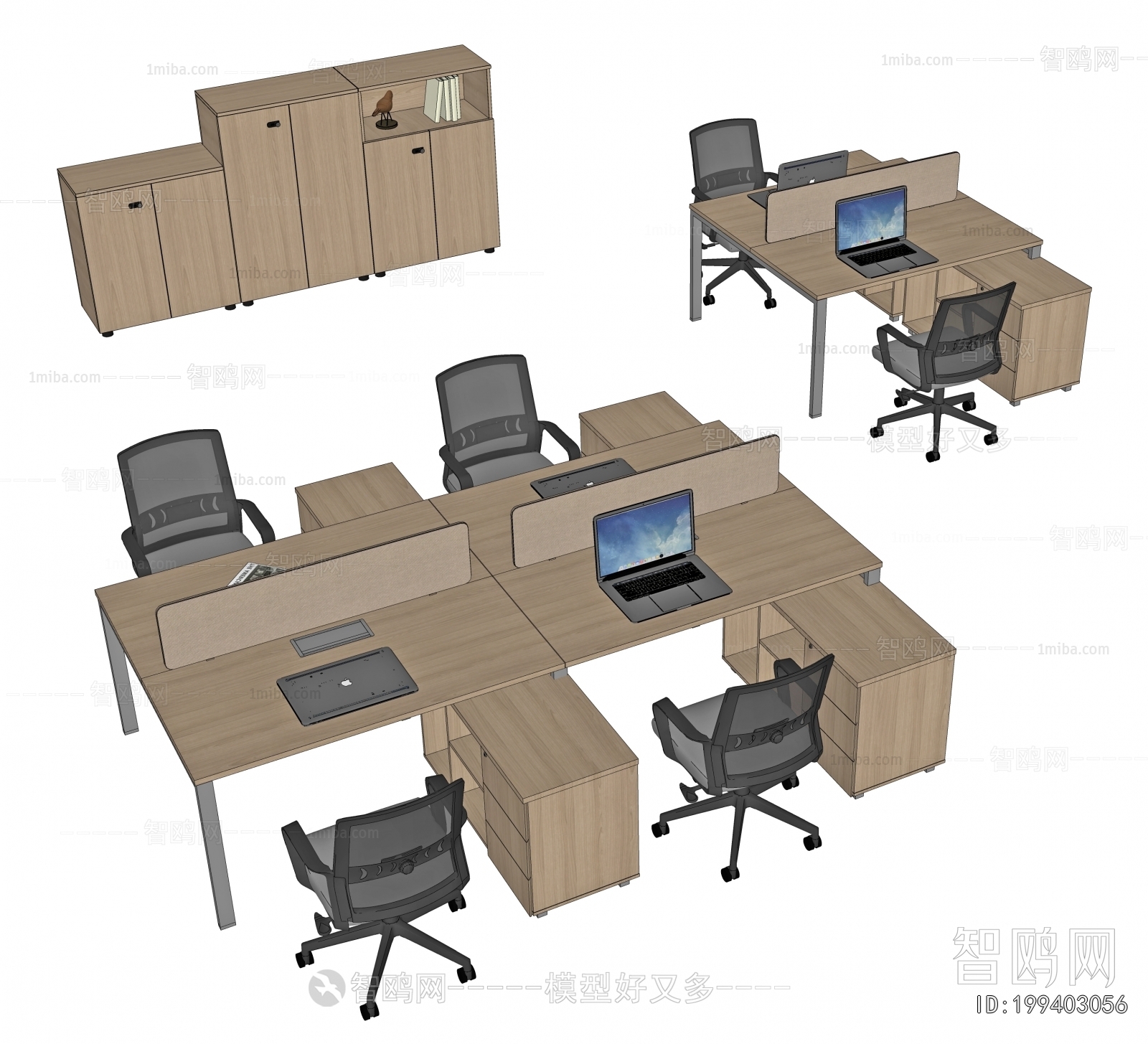 Modern Office Desk And Chair