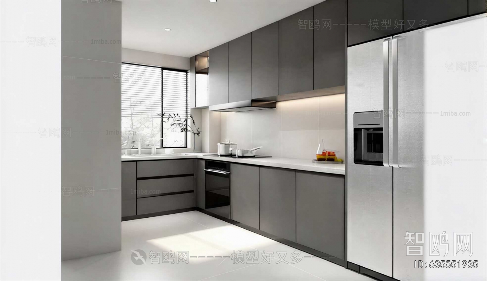 Modern The Kitchen