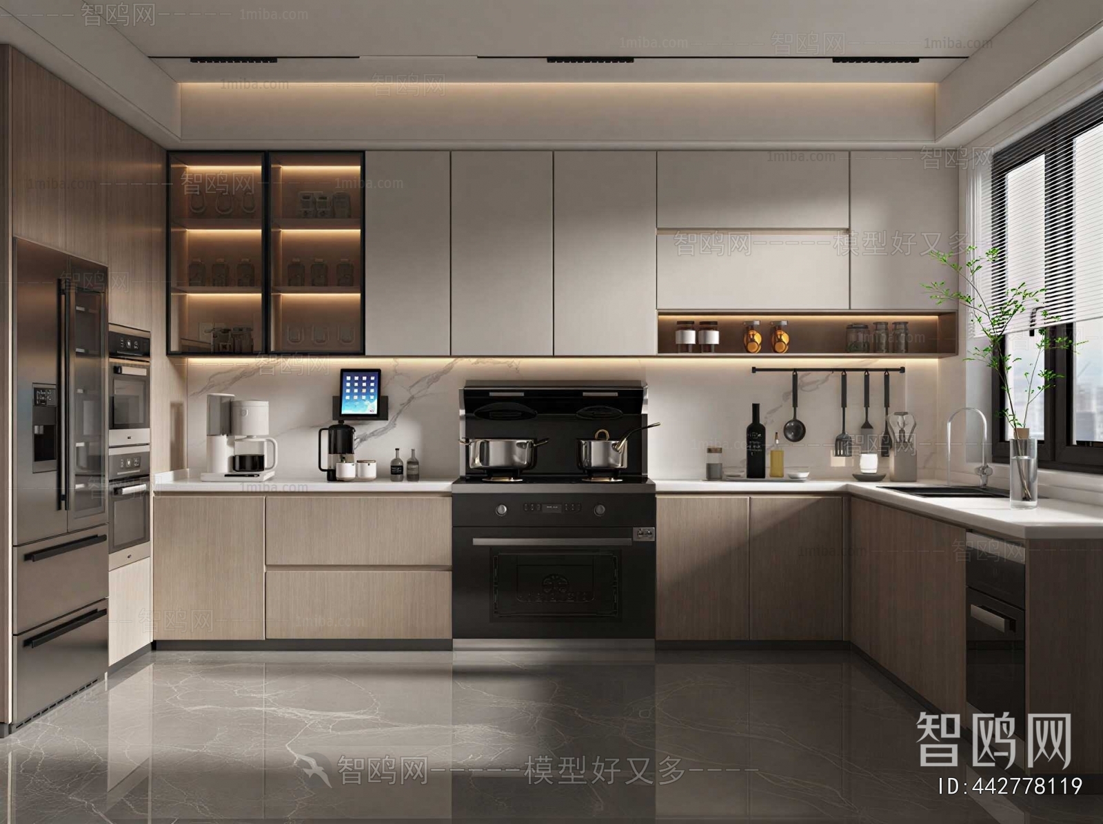 Modern The Kitchen