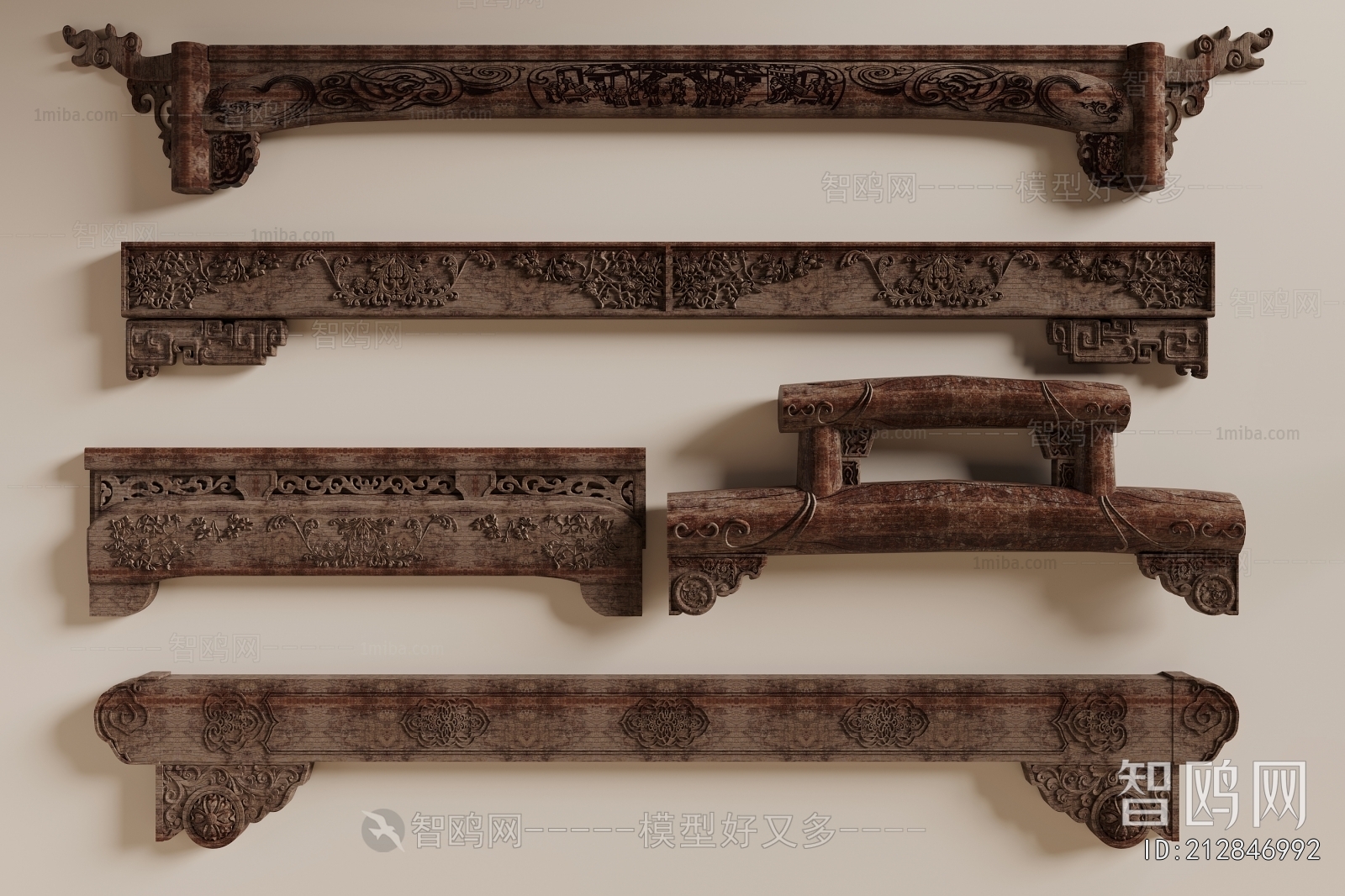 Chinese Style Building Component