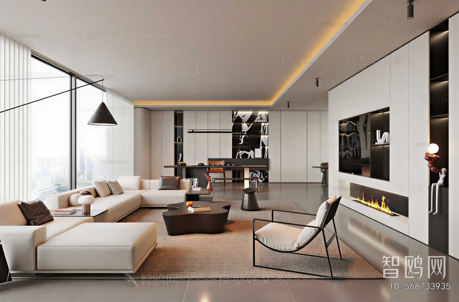 Modern A Living Room