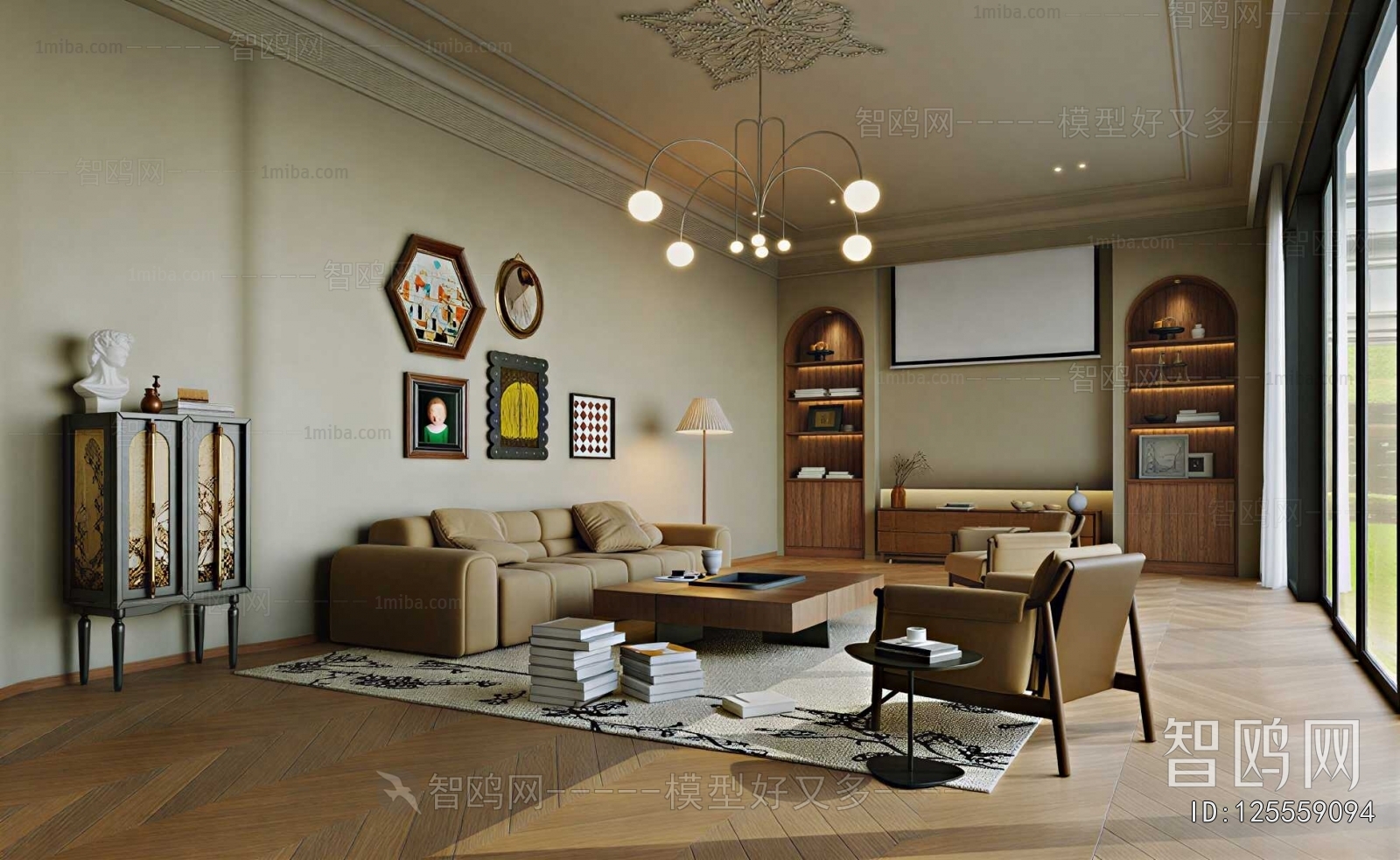 French Style A Living Room