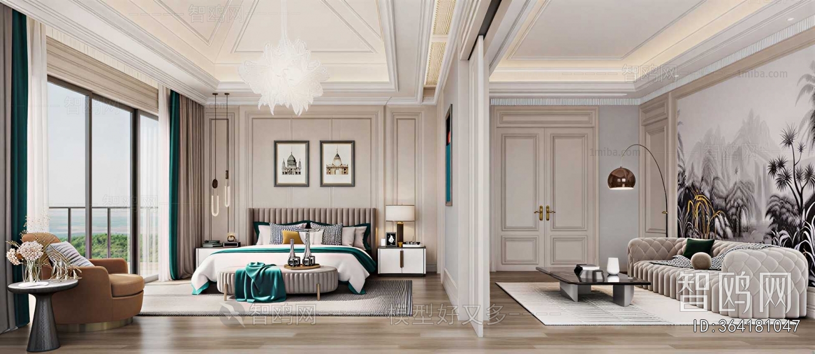 American Style Bedroom