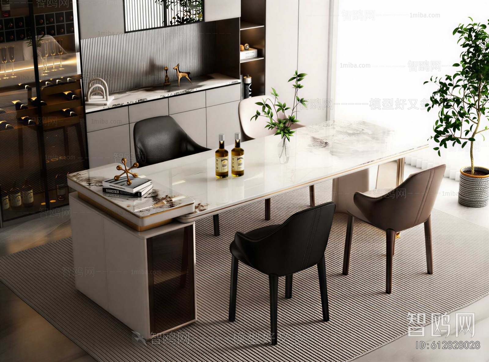 Modern Dining Table And Chairs