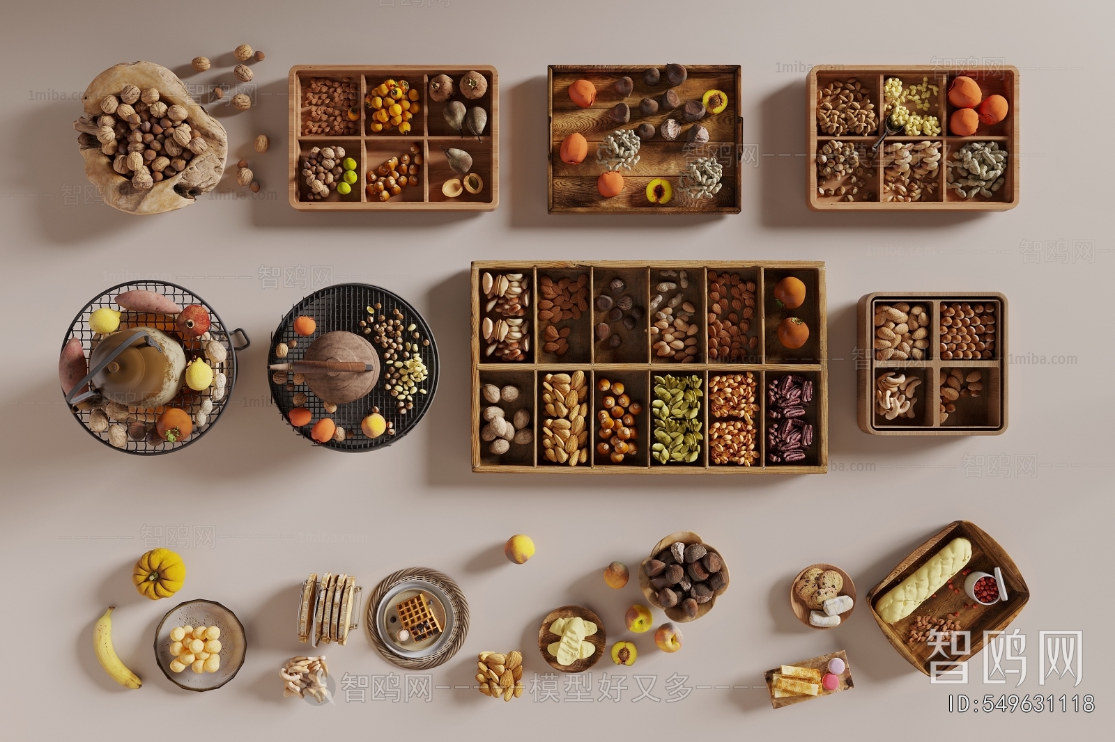 Modern Specialty Cooked Food Dry Goods