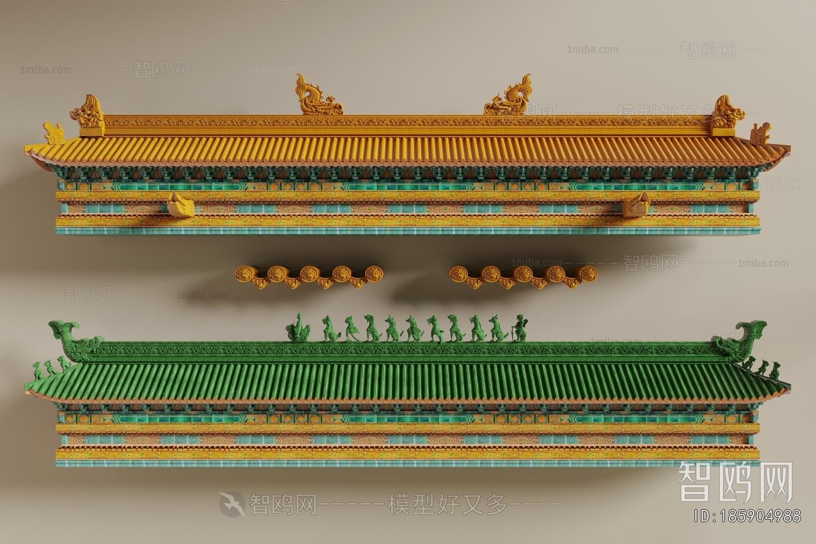 Chinese Style Building Component