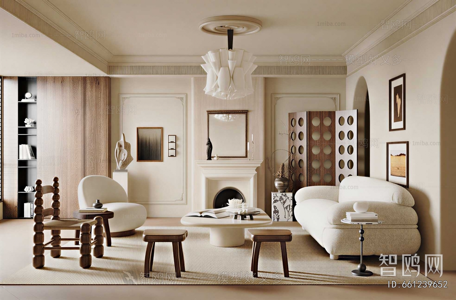 French Style A Living Room